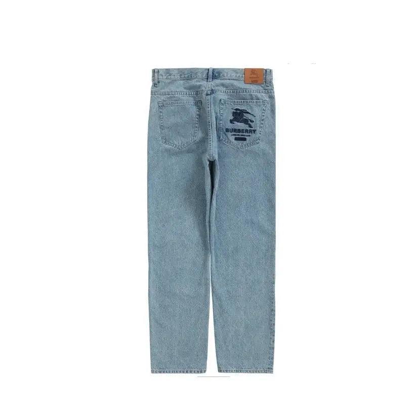 Jean Regular Washed Blue (L) - JIRISU