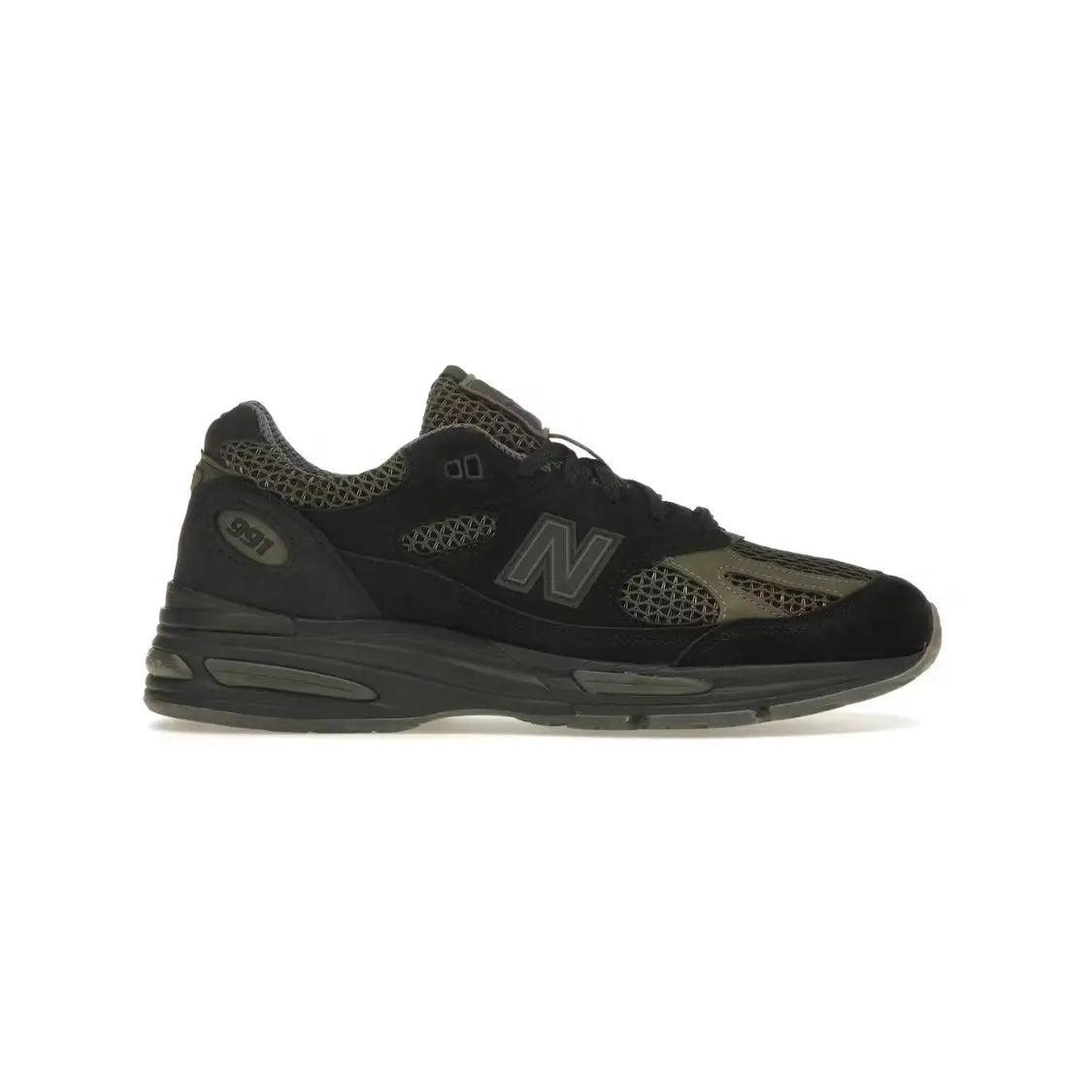 Baskets basses running 991v2 Noires coloris terre NB - JIRISU