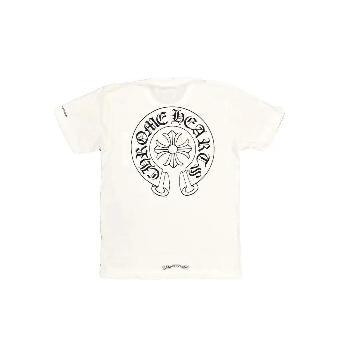 T-shirt Horse Shoe logo pocket blanc - JIRISU