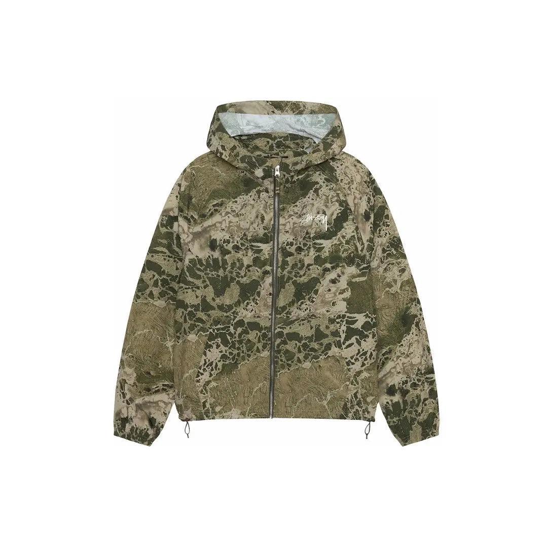 Veste Beach Shell Realtree motif vert avec logo brodé - JIRISU