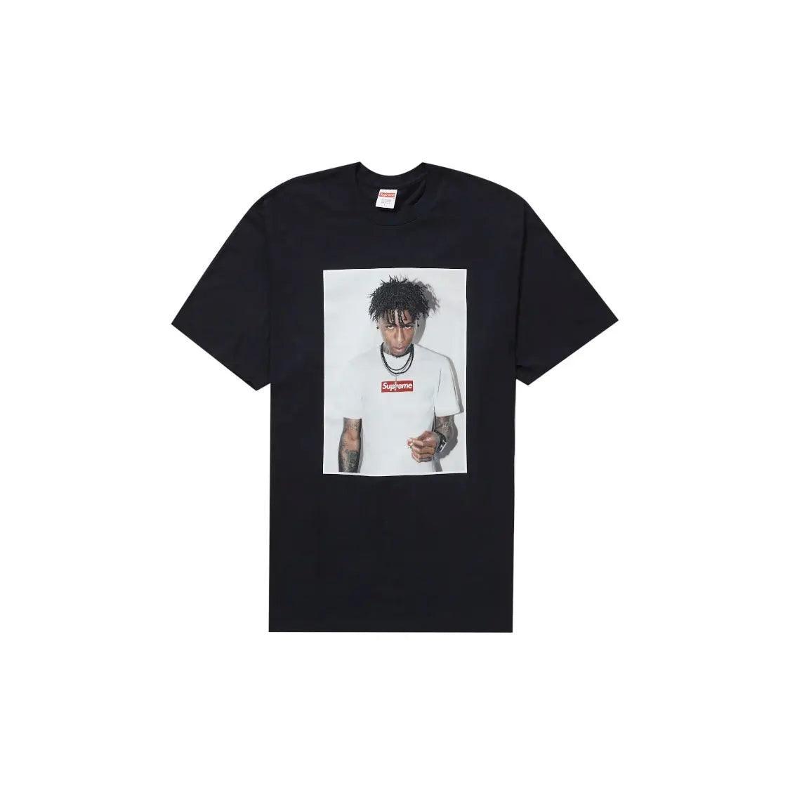 T-shirt NBA Youngboy coloris noir/ blanc - JIRISU