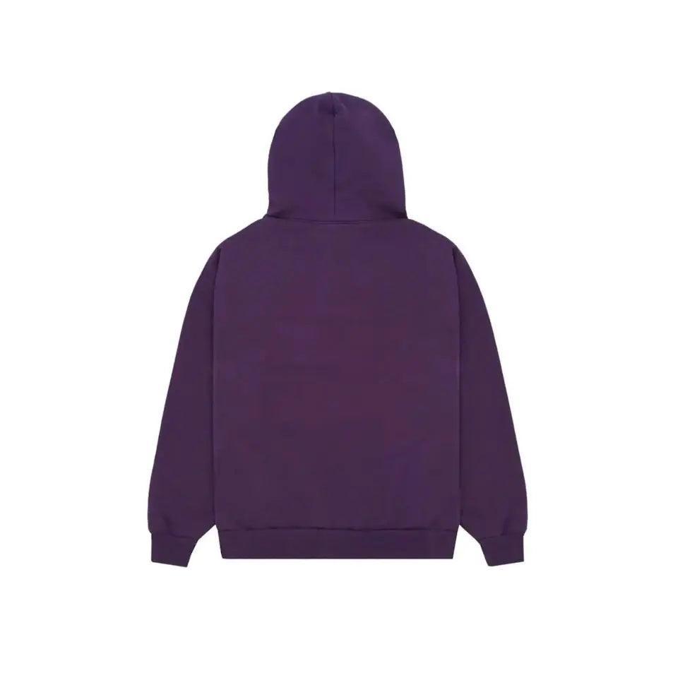 Sweat à Capuche Sp5der coloris Violet - JIRISU