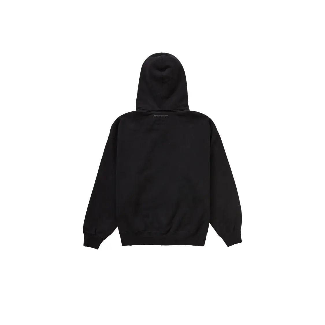 Veste Zip Up MM6 Hooded Sweatshirt coloris noir - JIRISU