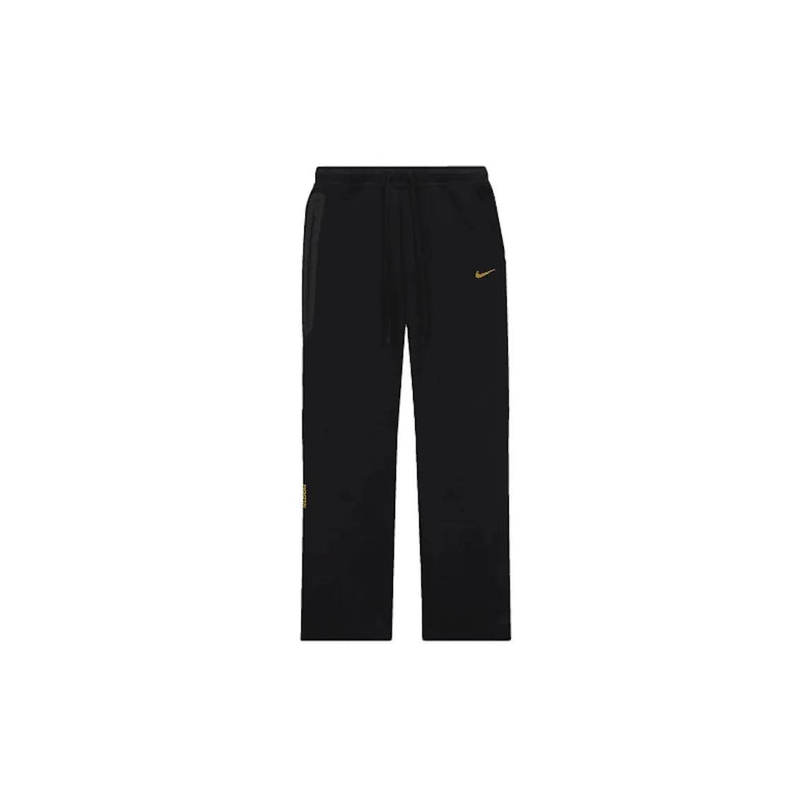 Pantalon de survêtement à ourlets ouverts Tech Fleece coloris noir - JIRISU