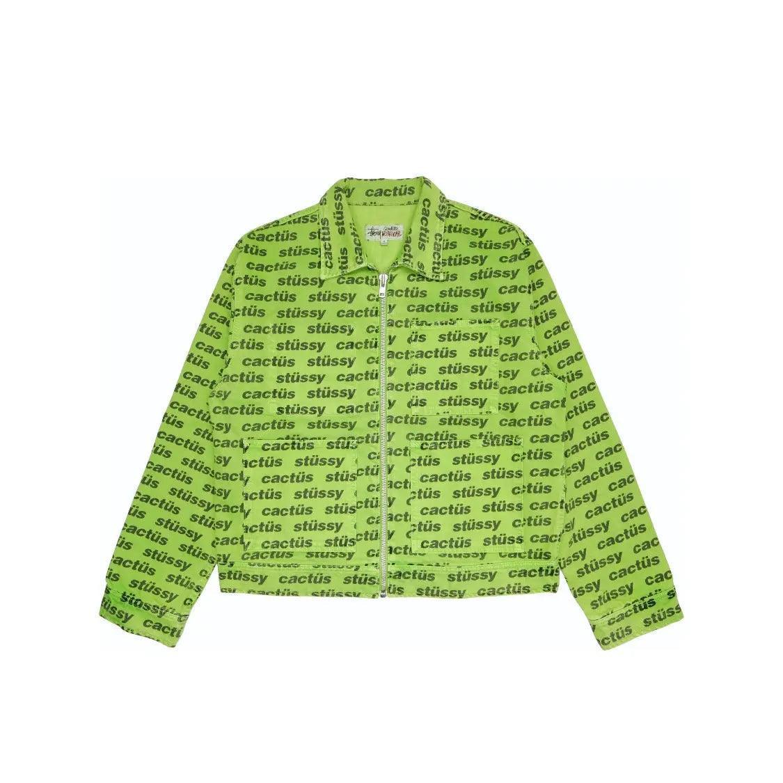 Veste Zipé Work Jacket CPFM verte - JIRISU