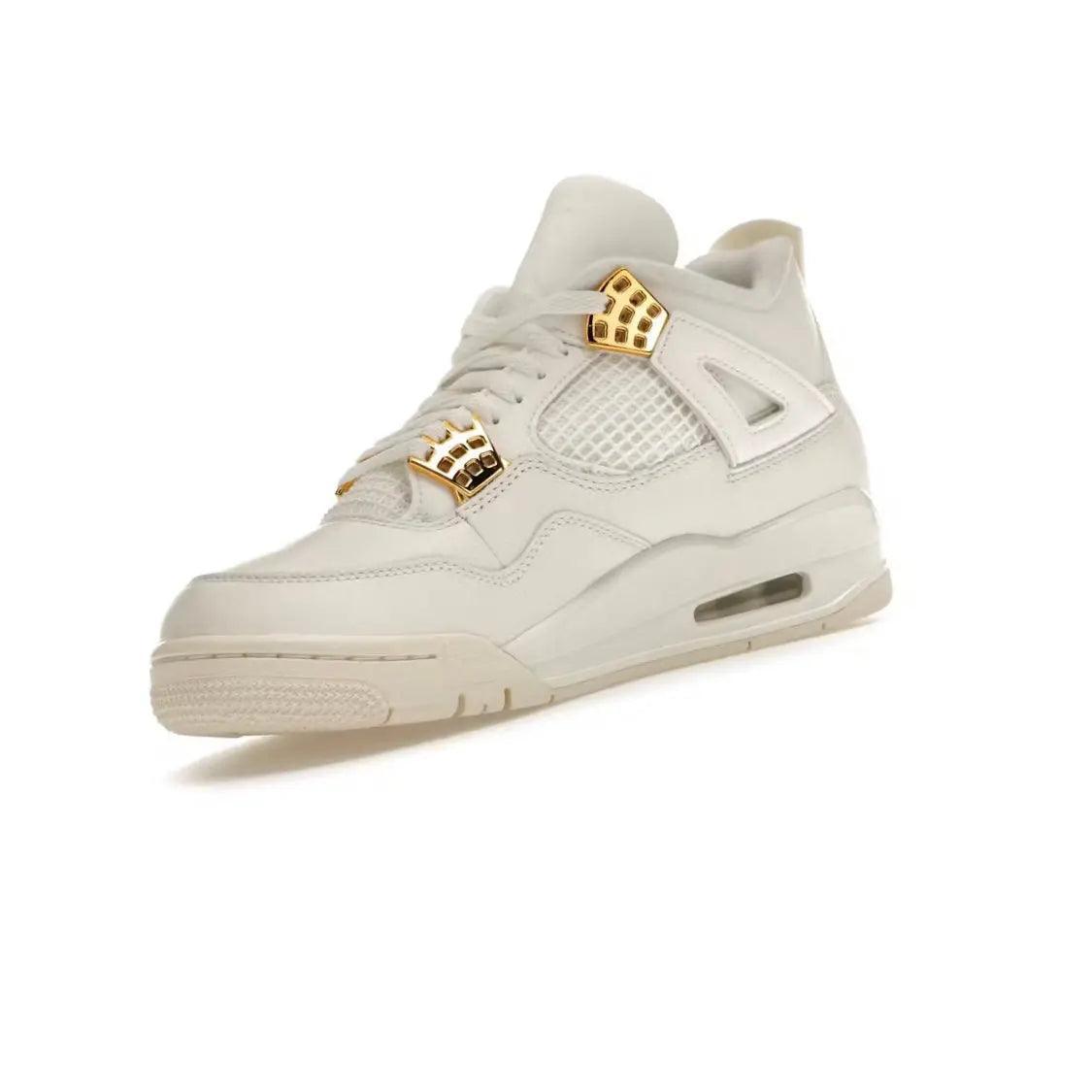 Baskets hautes Retro J4 coloris Mettalic Gold - JIRISU