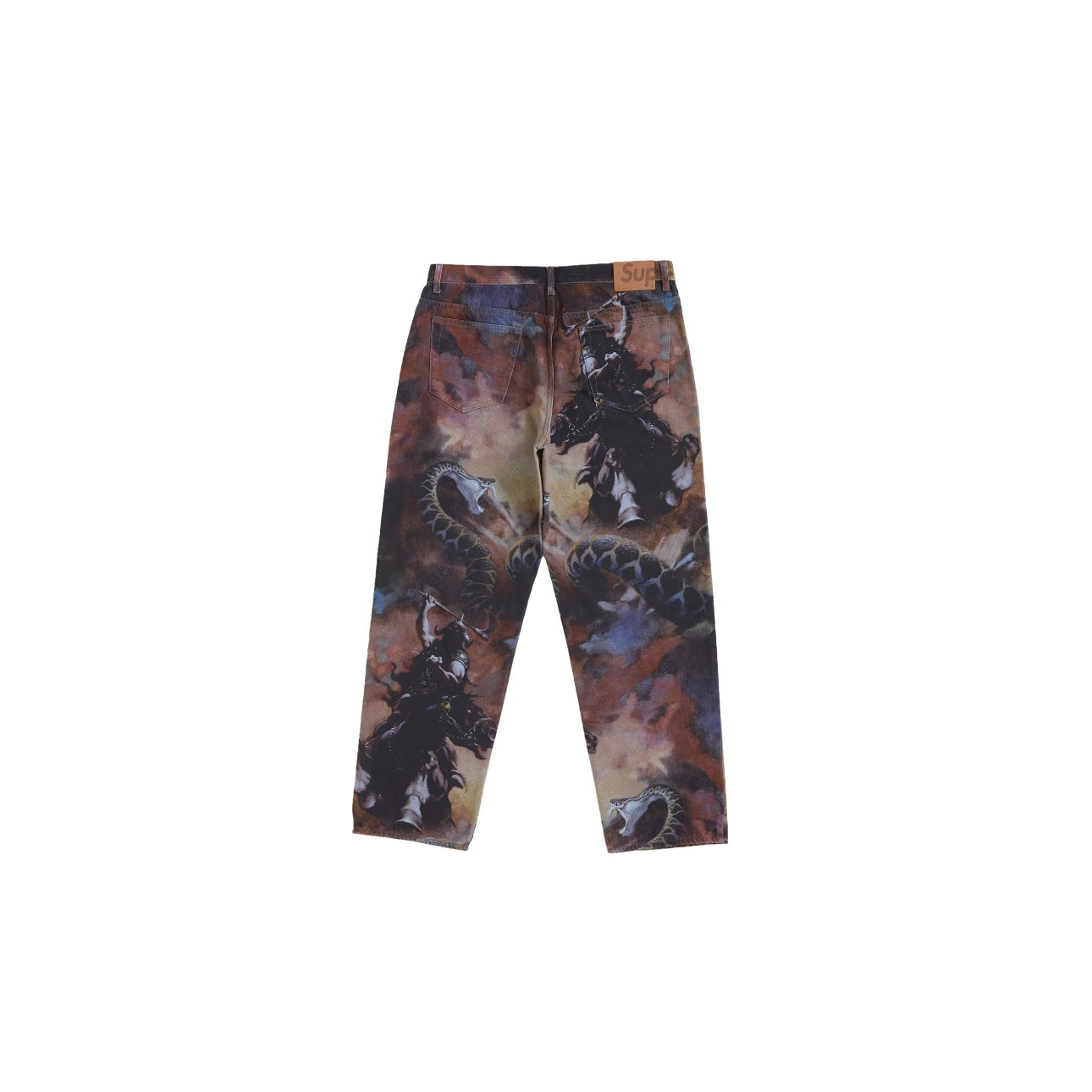 Jean Frazetta Loose Fit Baggy Denim