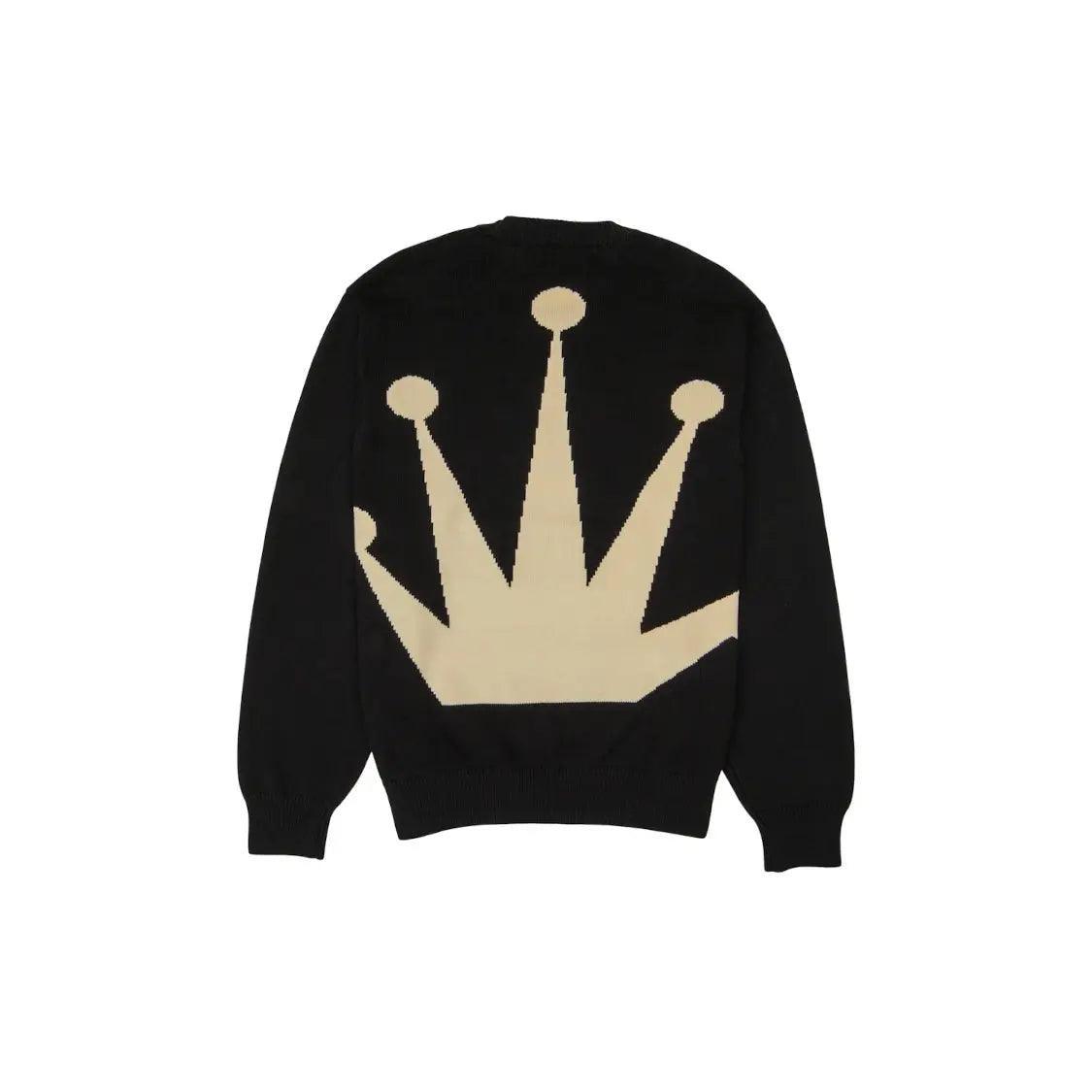 Pull Crown Knit Sweater coloris Noir - JIRISU