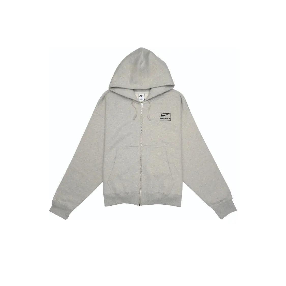 Zip Hoodie à Capuche coloris gris - JIRISU