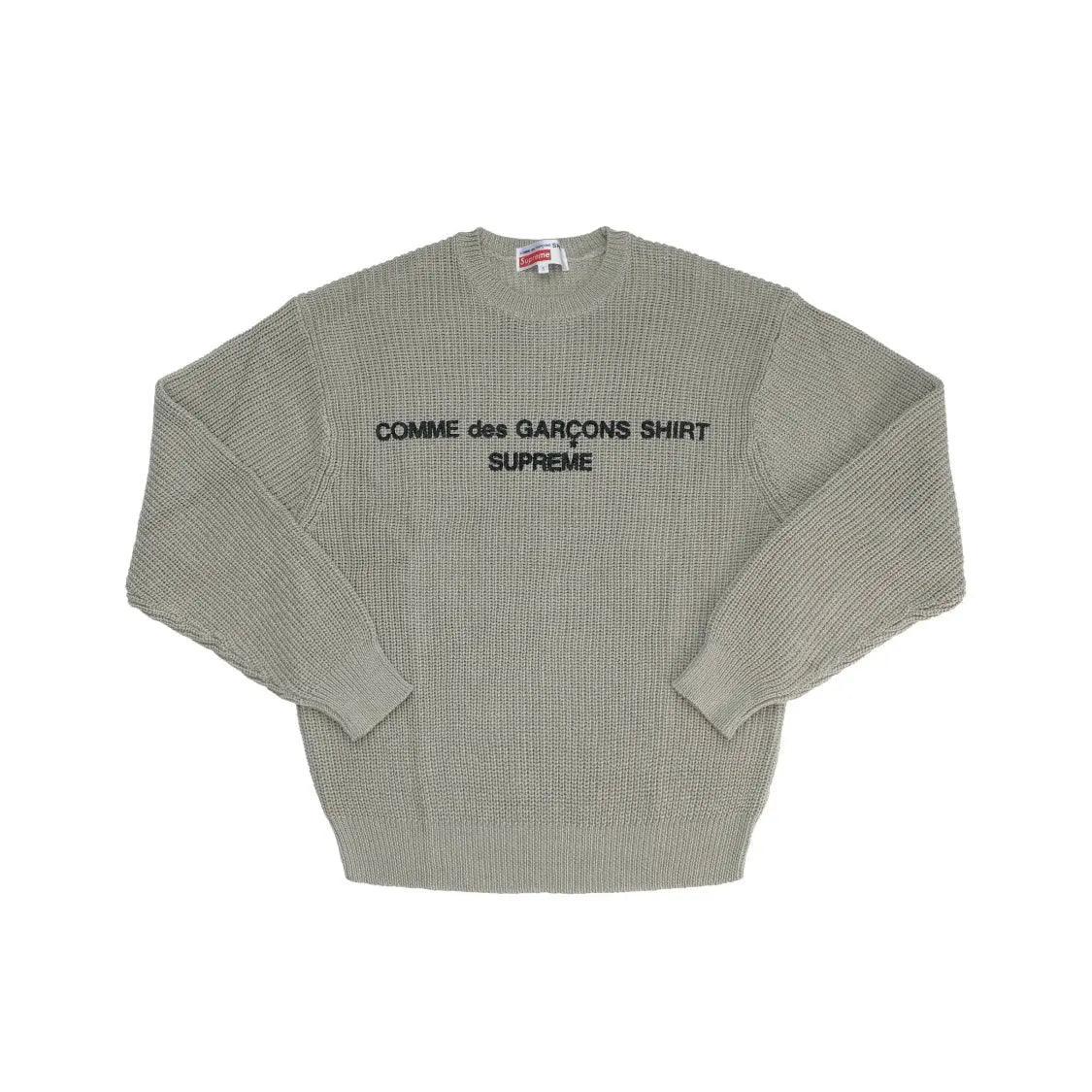 Pull Sweater CDG maillé coloris stan - JIRISU