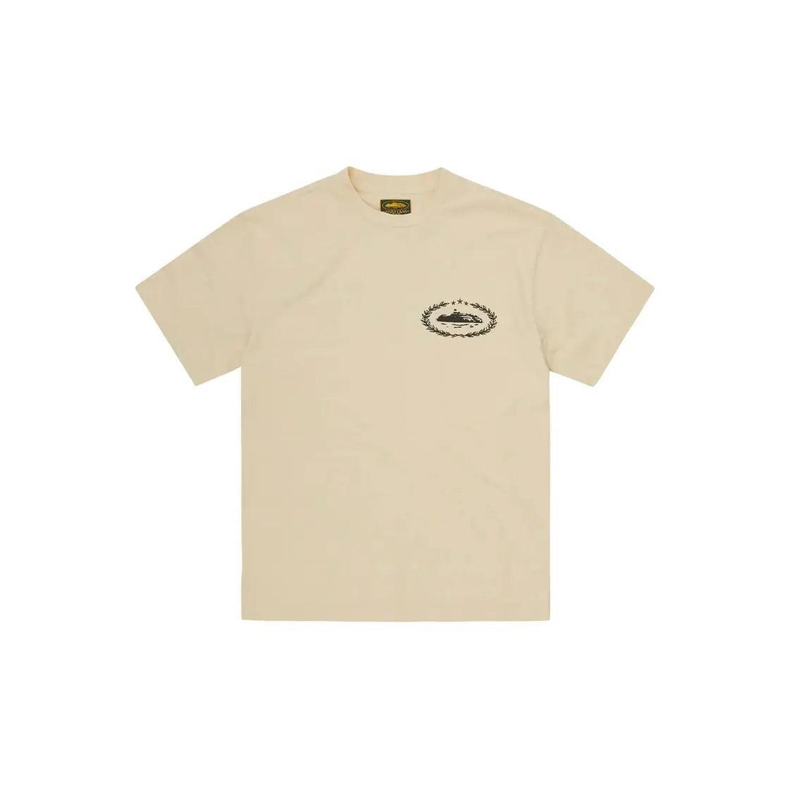 T-shirt Royale Heavyweight Tee coloris crème - JIRISU