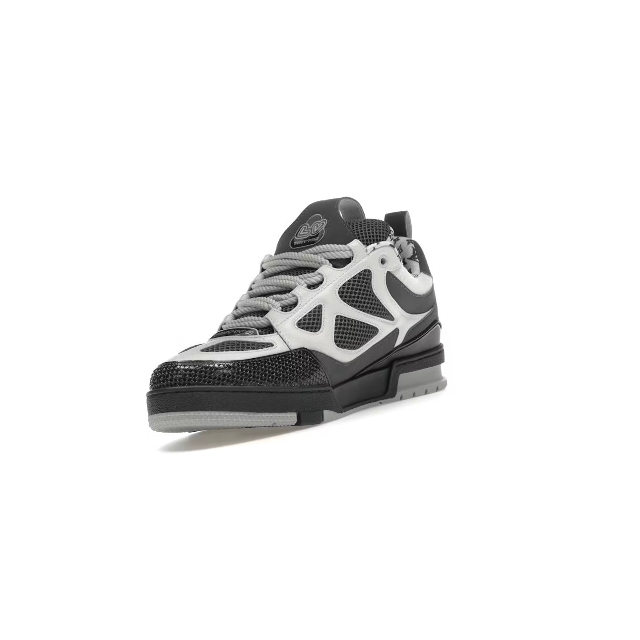 Sneakers LV Skate coloris Gris Blanc