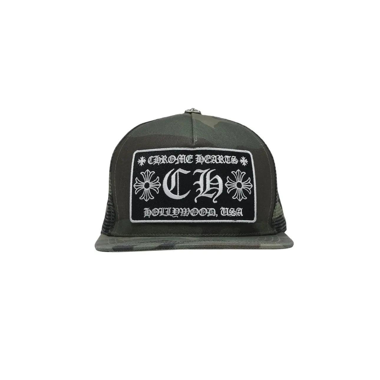 Casquette CH Hollywood Trucker Hat motifs Camouflage - JIRISU