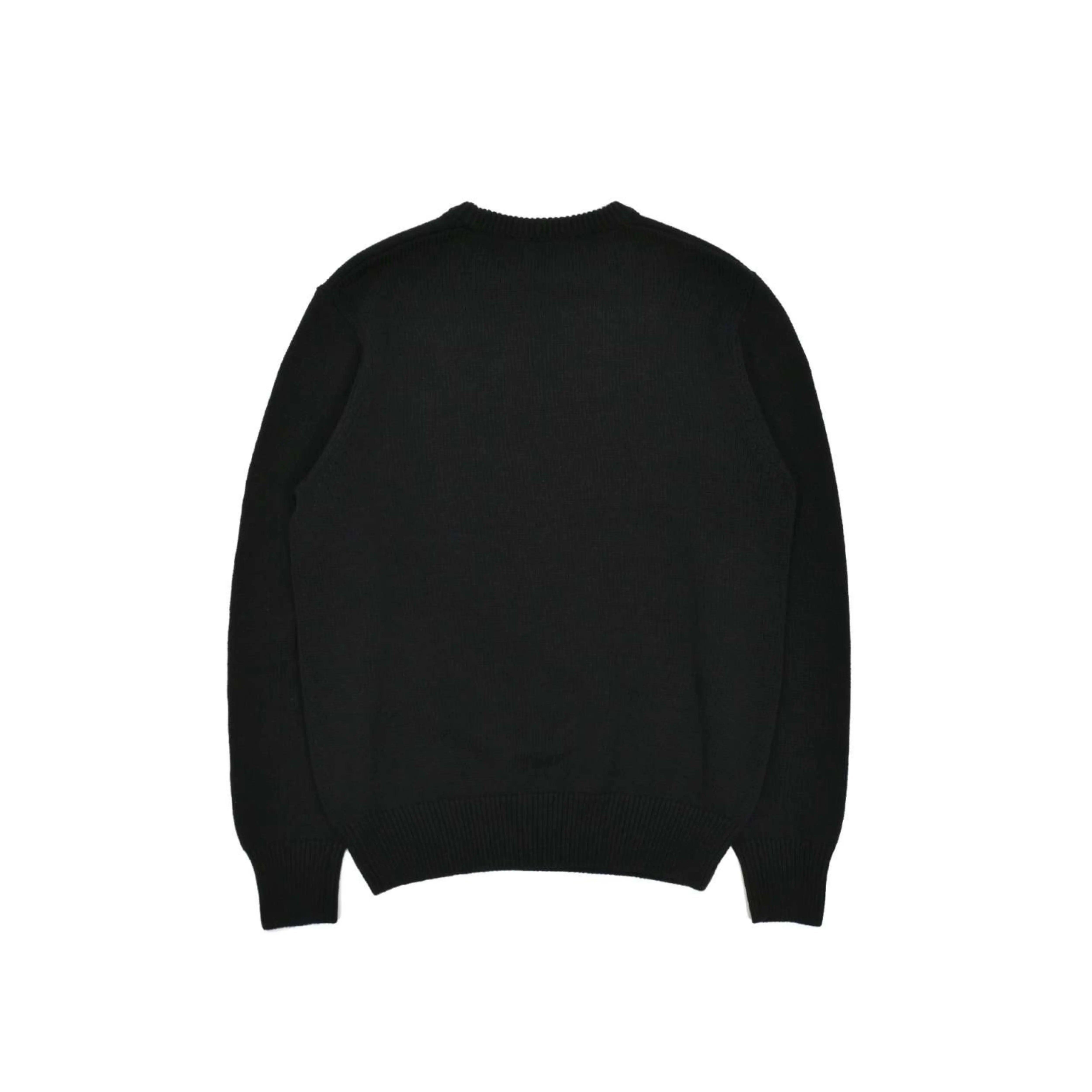 Pull en laine Sweater S Curly Noir - JIRISU